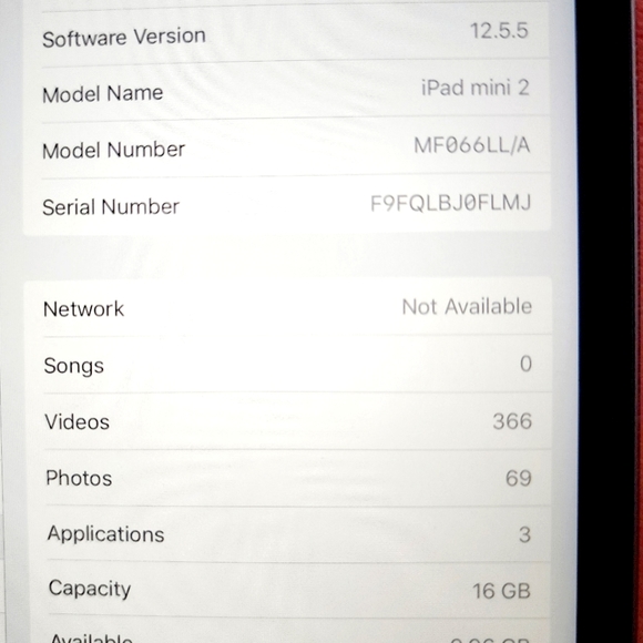 Apple iPad mini 2 A1490, 16GB, Wi-Fi + 4G, 7.9", Space Gray - Picture 4 of 7